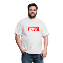 Load image into Gallery viewer, DISOBEY Box logo - white