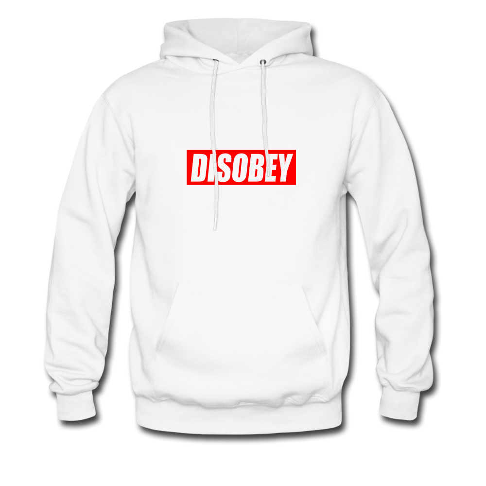 DISOBEY Box logo - white