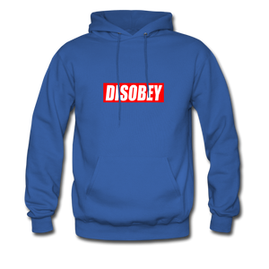 DISOBEY Box logo - royal blue