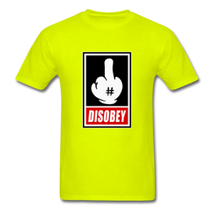 DISOBEY - safety green