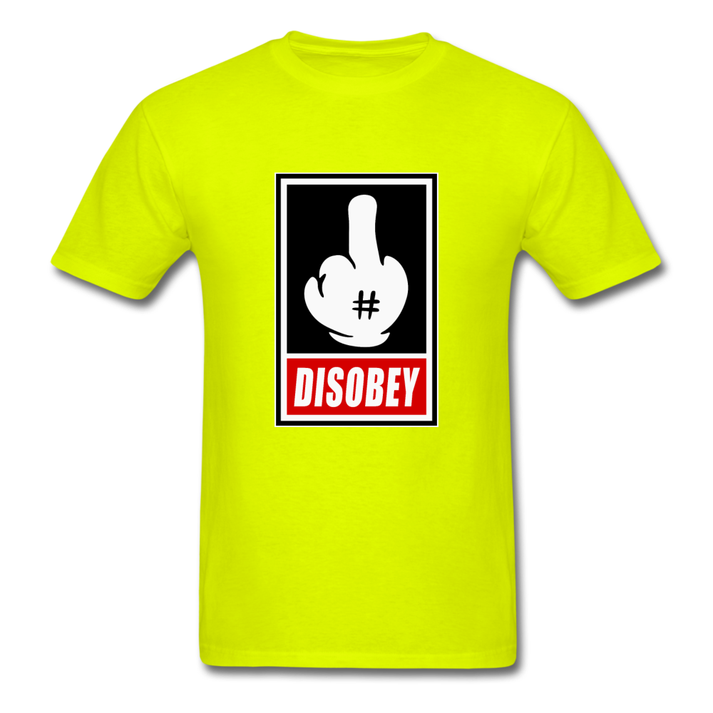 DISOBEY - safety green