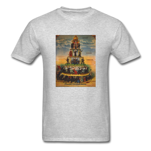 PYRAMID of CAPITALIST SYSTEM - heather gray